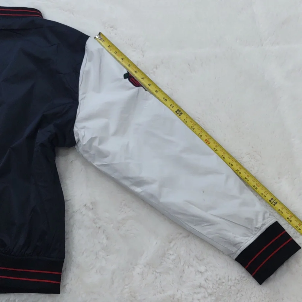 HOLLISTER COZY VARSITY JACKET. - Picture 12 of 17